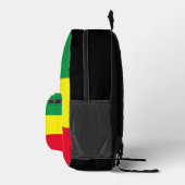 Rasta-Flag Bedruckter Rucksack (Rechts)