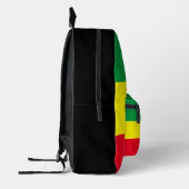 Rasta-Flag Bedruckter Rucksack (Links)