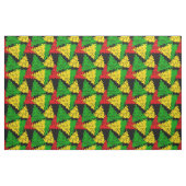 Rasta Flag Colors Palm Verlasse jamaikanisch Gemus Stoff (Fat Quarter (45,7 x 55,9 cm))