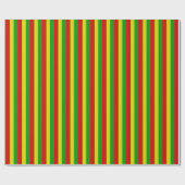 Rasta Flag farbig gestrichen Geschenkpapier (Flach)