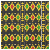 Rasta Flag Farbiges afrikanisches geometrisches Mu Stoff (Muster)