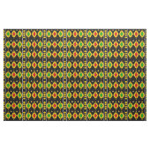 Rasta Flag Farbiges afrikanisches geometrisches Mu Stoff (Fat Quarter (45,7 x 55,9 cm))