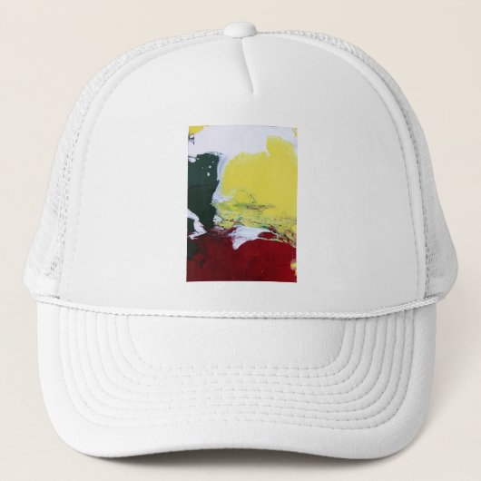 Rasta-Flag Truckerkappe (Vorderseite)