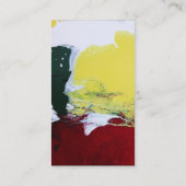 Rasta-Flag Visitenkarte (Rückseite)