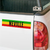 Rasta-Flagge farbige gestreifte Custom Autoaufkleber (Auf Lkw)