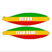 Rasta-Flagge gestreift Mini Basketball (Panele)