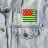Rasta Flagge US-Abzeichen Button (Beispiel)