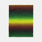 Rasta Fleecedecke (Vorderseite)