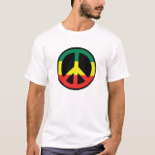 Rasta Frieden T-Shirt (Vorderseite)