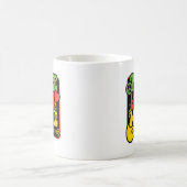 Rasta FriedensLiebe-Musik Kaffeetasse (Mittel)