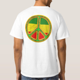 Rasta Friedenssymbol T-Shirt