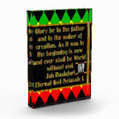 Rasta Gebet vor der Raucherfeier Fotoblock (Links)