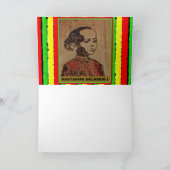 Rasta Gebet vor der Raucherfeier Karte (Innenseite)