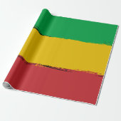 Rasta Geschenkpapier (Ungerollt)