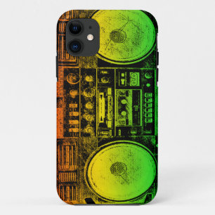 Rasta ghetto blaster Case-Mate iPhone hülle