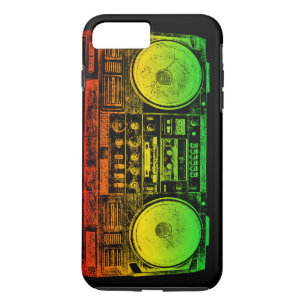 Rasta Ghetto Blaster iPhone 8 Plus/7 Plus Hülle