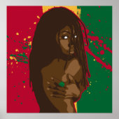 Rasta Girl Poster (Vorne)