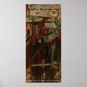 Rasta-Gitarristen Poster