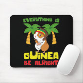Rasta Guinea Pig Mousepad (Mit Mouse)