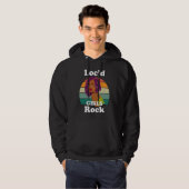 Rasta Hair Dreadlocks Loc'd Black Girl Rock Melani Hoodie (Vorne ganz)