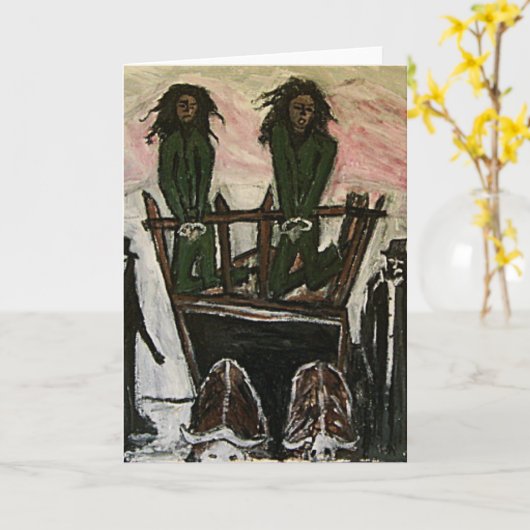 RASTA HEXE-VERSUCHE KARTE (Gelbe Blume)