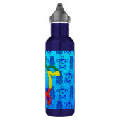 Rasta Honu Blau Tiki Trinkflasche (Rechts)