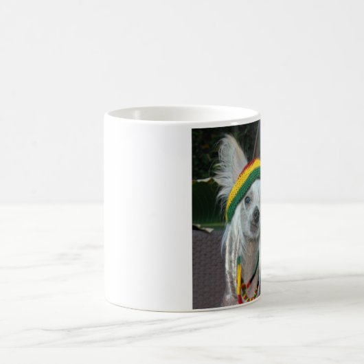Rasta Hundechinesische Tasse mit Haube (Mittel)