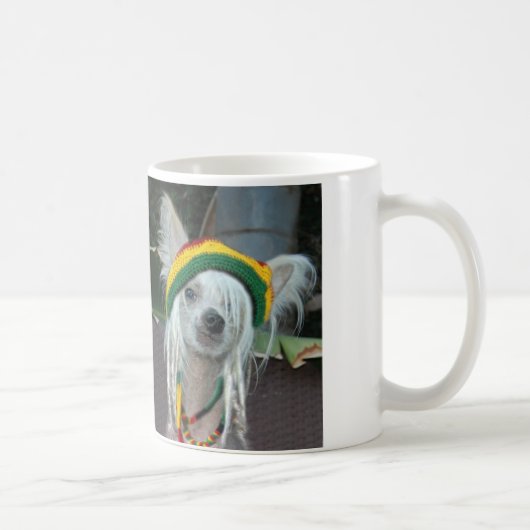 Rasta Hundechinesische Tasse mit Haube (Rechts)