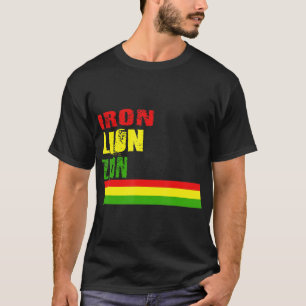 Rasta IRON LION ZION Reggae T-Shirt