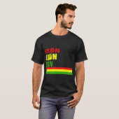 Rasta IRON LION ZION Reggae T-Shirt (Vorne ganz)