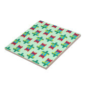 Rasta Island Colors Tribal Turtle Fliese (Seite)