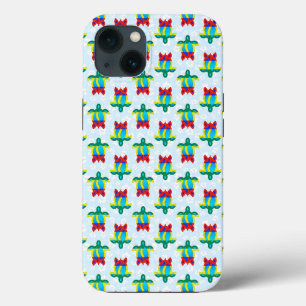 Rasta Island Colors Tribal Turtle Floral Case-Mate iPhone Hülle