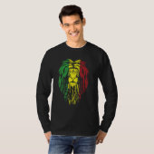 Rasta Jamaica Lion T-Shirt (Vorne ganz)