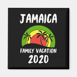 Rasta Jamaika Familienurlaub 2020 Magnet