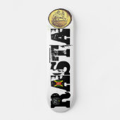 RASTA JMT OFFIZIELL Skateboard (Vorderseite)