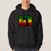 rasta Johnny-Pfeifenflagge Hoodie (Vorderseite)