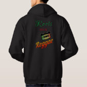 Rasta King of Zion Basic Hoood Sweatshirt (Rückseite)