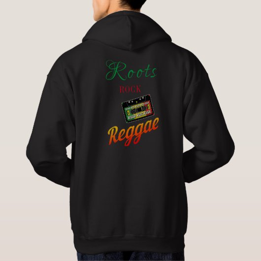 Rasta King of Zion Basic Hoood Sweatshirt (Rückseite)