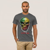 RASTA KING SKULL T-Shirt (Vorne ganz)