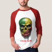 RASTA KING SKULL T-Shirt (Vorderseite)