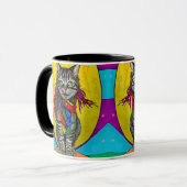 Rasta Kitten I Tasse (Vorderseite Links)