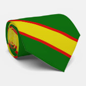 Rasta klassische Streifen-Krawatte Krawatte (Gerollt)