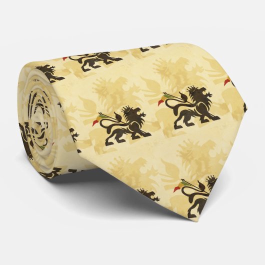 Rasta Krawatte TAN (Gerollt)