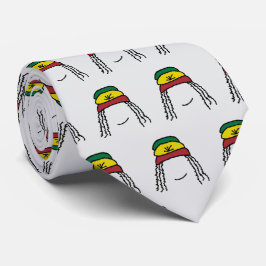 Rasta Lächeln Krawatte