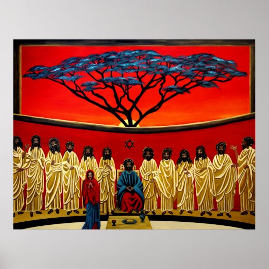 Rasta Last Supper Poster (Vorne)
