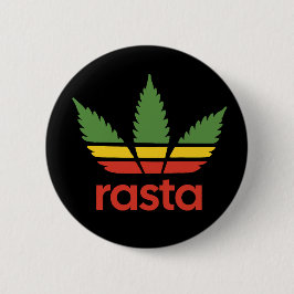 Rasta Leaf Button