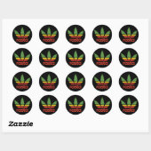Rasta Leaf Sticker (Blatt)