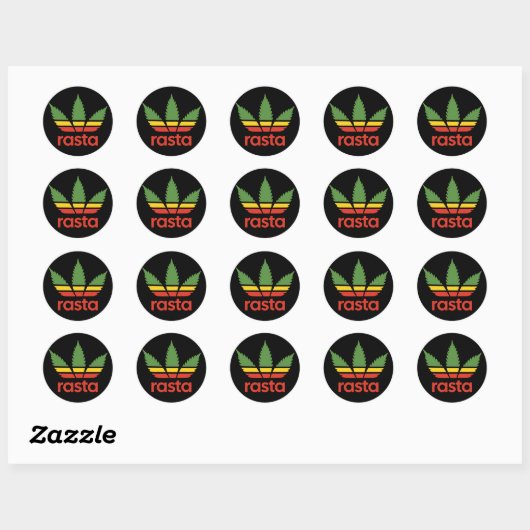 Rasta Leaf Sticker (Blatt)