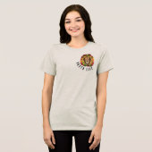 Rasta Leben Löwe Kopf Rot Gelb Jamaika real Tri-Blend Shirt (Vorderseite voll)