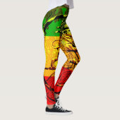 Rasta Leggings Lion von Judah Design (Rechts)